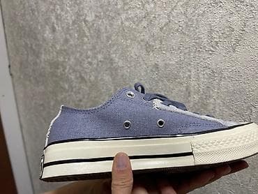 Свадебные платья и аксессуары: Кроссовки, 37, Converse, Новый, цвет - Голубой, Самовывоз — 2