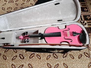 Скрипки: Яркая розовая скрипка в отличном состоянии. Идеально подойдёт для — 3