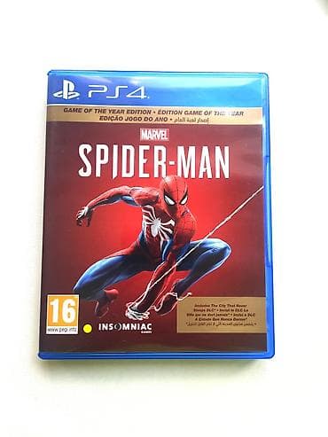 sony pla: Игры для PS4 - Marvel’s Spider-Man – Game of the Year Edition (диск в — 2