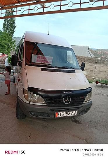 Mercedes-Benz Спринтер: 2006 г., 2.9 л, Механика, Дизель, Бус
