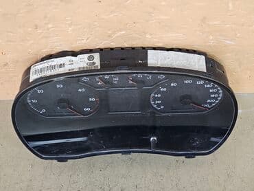 спидометры: Щиток приборов Volkswagen 2007 г., Б/у, Оригинал, Германия — 4