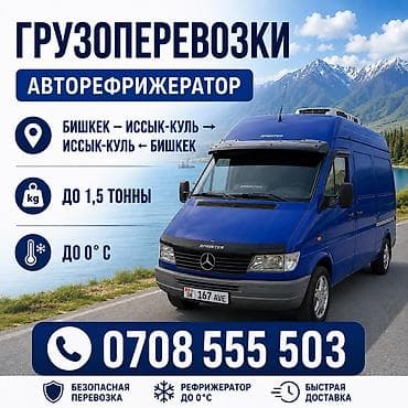 5: Грузоперевозки автотерморефрижератором. Маршрут: Бишкек ↔ Иссык-Куль — 1