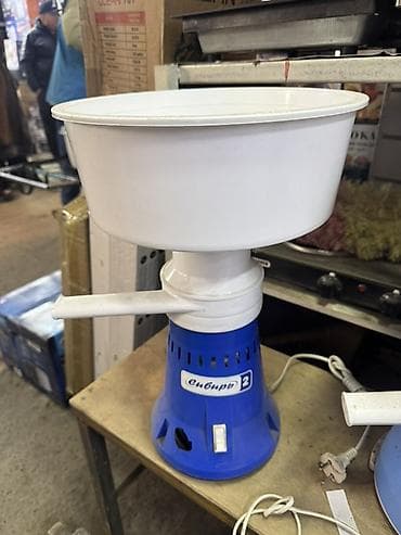 Электрический сепаратор молока «Сибирь-2»
Россия 5л 6200сом
10л 12300 at lalafo.kg Электрический сепаратор молока «Сибирь-2»
Россия 5л 6200сом
10л 12300