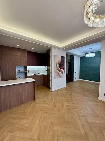 арча бешик 1: 2 бөлмө, 60 м², Элитка, 11 кабат, Дизайнердик ремонт — 1