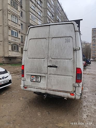 Унаа сатуу: Mercedes-Benz Спринтер: 2000 г., 2.7 л, Van — 8
