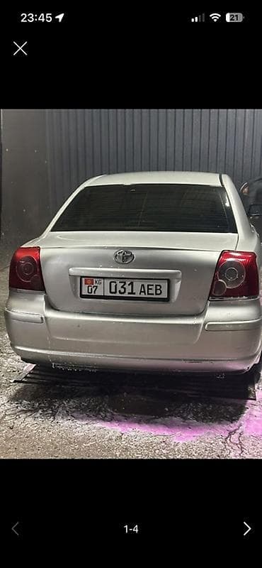 corolla 2004: Toyota Avensis: 2003 г., 2 л, Автомат, Бензин, Седан — 2