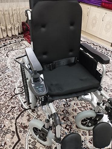 ротор: Электрическая коляска с жостиком новая масло с запосным аккумулятором — 3