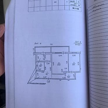 105: 2 комнаты, 54 м², 105 серия, 1 этаж, Евроремонт — 10