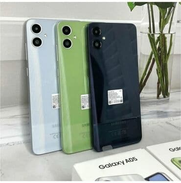 самсунк а02: Samsung Galaxy A05, Новый, 128 ГБ, цвет - Серебристый, В рассрочку, 2 SIM — 1