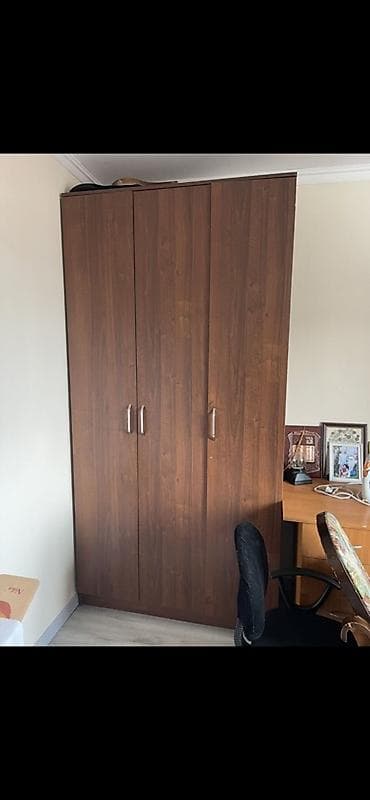 pop mart: Шифоньер, шкаф для одежды, Б/у, Прямой, ЛДСП — 1