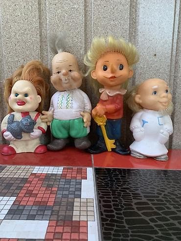 Коллекция винтажных резиновых игрушек СССР Цена: 500 за штуку Если — 2
