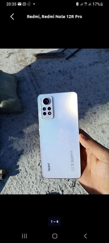 Redmi, Redmi Note 12R Pro, Б/у, 128 ГБ, цвет - Белый, 2 SIM