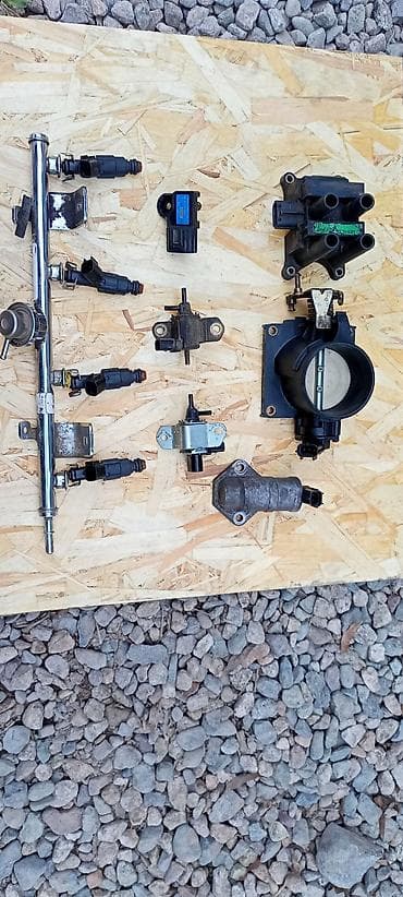 mazda 626: Электрический моторчик Mazda 2005 г., Б/у, Оригинал, Япония — 1