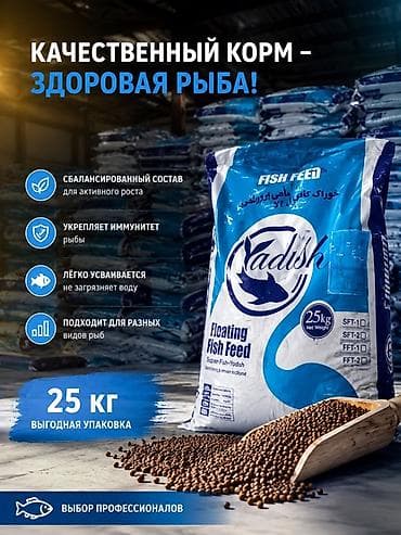 dojki 228: Корм для рыб Иран (халял) Плавающий корм для рыбы Yadish — — 1