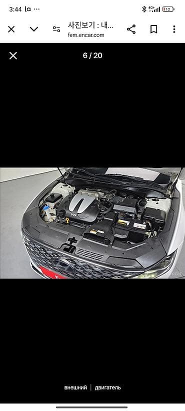 парней: Hyundai Grandeur: 2021 г., 3 л, Автомат, Газ, Седан — 6