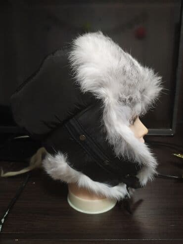мурской шуба: Шапка с мехом кролика. Унисекс. Очень теплая. Новая. 10 мкр — 2