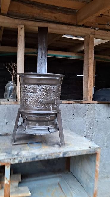 очок газовый: Полевой очаг/печь для готовки на дровах - Металлическая печь — 2