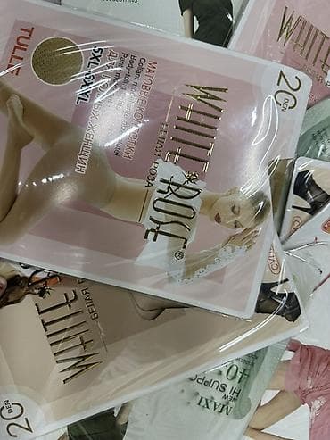 колготки в сетку: Женские колготки White Rose и Anfica - Плотность: 20 DEN и 40 DEN (на — 2