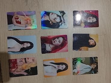 Открытки: Фотокарточки с изображениями участниц k-pop группы (несколько — 1