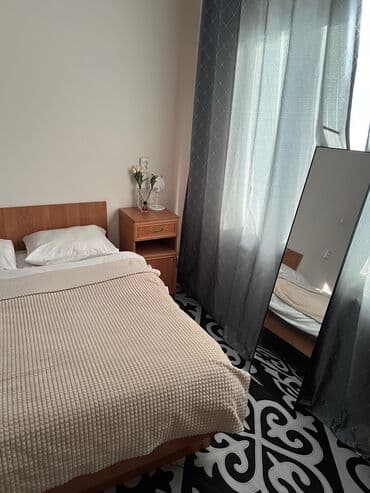 дом обмен на квартиру: 1 бөлмө, Душ кабинасы, Жаздык, жууркан-төшөк каптары, Алдын ала ээлөө — 6