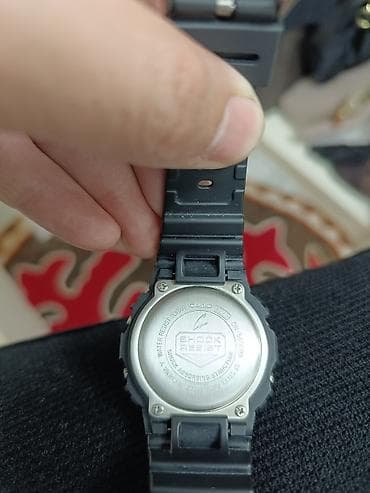 Классикалык сааттар: Спорттук сааттар саат, Casio (G-Shock), Таймер жана секунда өлчөгүч, Суу өткөрбөөчү, Унисекс — 4