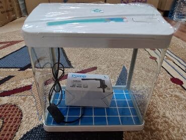 аквариумная рыбка: Аквариум заводской Китай. Новый. Ещё в упаковке. В комплекте — 1