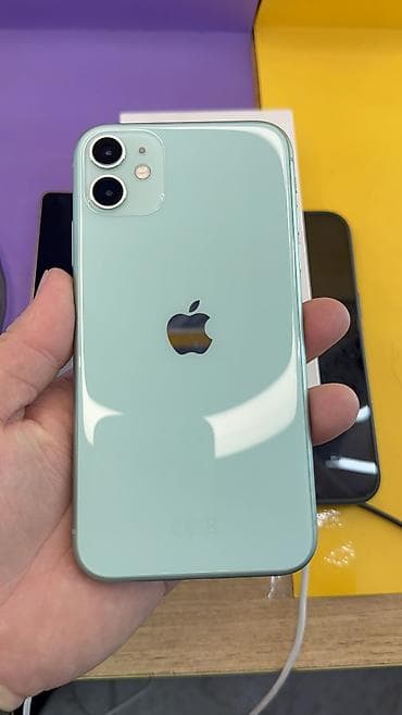 IPhone 11, Б/у, 64 ГБ, Коробка, 100 %