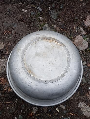 Хозтовары: Алюминий таз Советский (миска) большого объёма - Материал: алюминий — 2