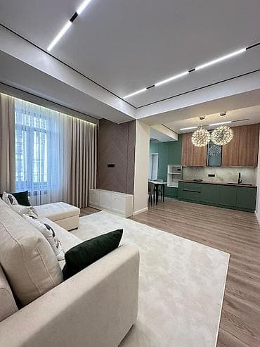 building: 3 комнаты, 88 м², Элитка, 5 этаж, Дизайнерский ремонт — 2