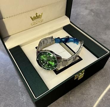 Стильные мужские часы от компании crown Для себя и для подарка самый — 4