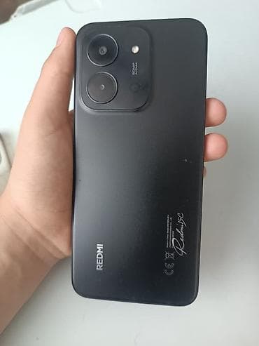 рация кенвоод: Redmi, Redmi 15C, Колдонулган, 128 ГБ, түсү - Кара — 1