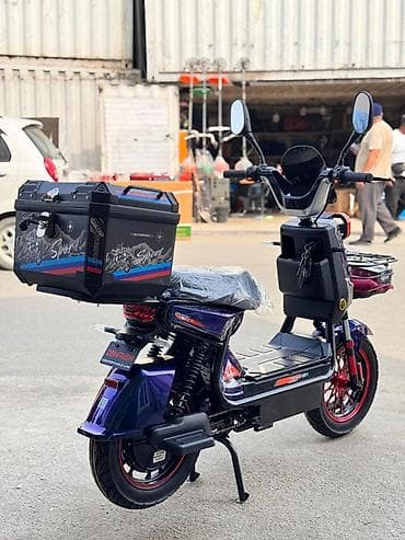 электронная мото: Электроскутер DEMANSH (городской/карго формат) Основные — 2