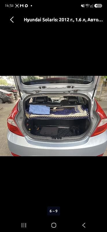 smart plus: Hyundai Solaris: 2012 г., 1.6 л, Автомат, Хэтчбэк — 2