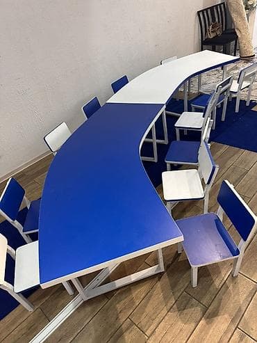 гарнитур детский: Комплект детского стола и стула — 4