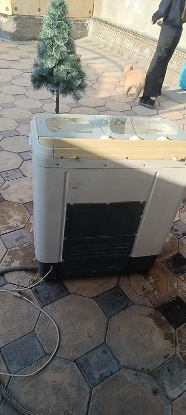 сушилка машина: Всё работает отжим слив Полуавтоматическая двухсекционная стиральная — 3