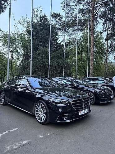крыша жабаыз: Сдаю Mercedes-Benz S-Class для кортежа, С водителем, Седан — 6