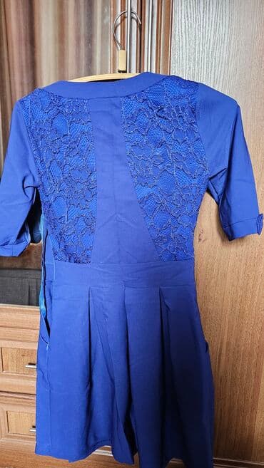 платье в горошек большого размера: Летнее платье, вечернее. Размер: 42-44. Платье с карманами — 2