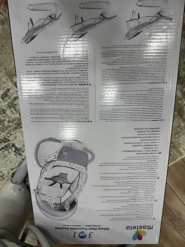 Мебель: Качалка-люлька Mastela 3-в-1 Deluxe Multi-Functional Bouncer - — 5