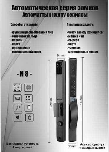 Металлические сейфовые двери: Электронные дверные замки «Чанъ Ань» 	🔒 Современные электронные замки — 7
