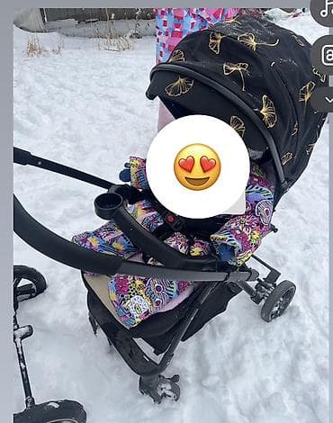 коляска прогулочные: Коляска, цвет - Черный — 2