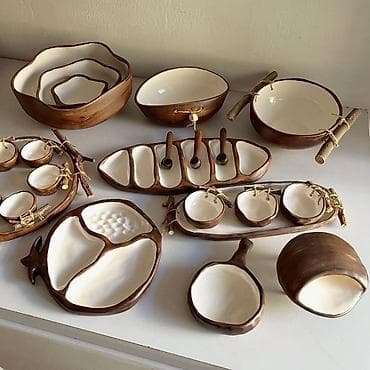 керамическая посуда: Авторская керамическая посуда ручной работы - Наборы и отдельные — 1