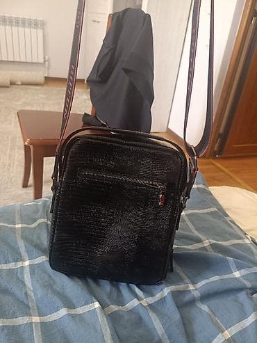 apple wath: Классическая сумка, Butun, Материал: Искусственная кожа, Застежка на молнии, Мужские, Новый — 1