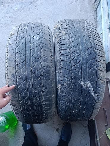 Шины и диски: Пара автомобильных шин Dunlop AT20. - Размер: 265/65 R17 - Индекс — 2