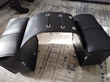 каска кевларовая: Двухсторонние кофры для мотоцикла/скутера - Тип: парные боковые сумки — 7