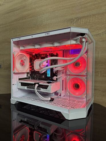 кронштейн для видеокарты: Компьютер, ядер - 10, ОЗУ 32 ГБ, Для несложных задач, Новый, AMD Ryzen 5, NVIDIA GeForce RTX 5070, NVMe — 3