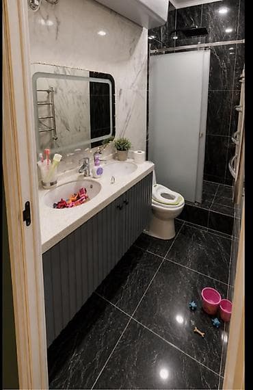 2 уровня: 4 комнаты, 141 м², Асанбай мкр Элитка, 12 этаж, Евроремонт — 4