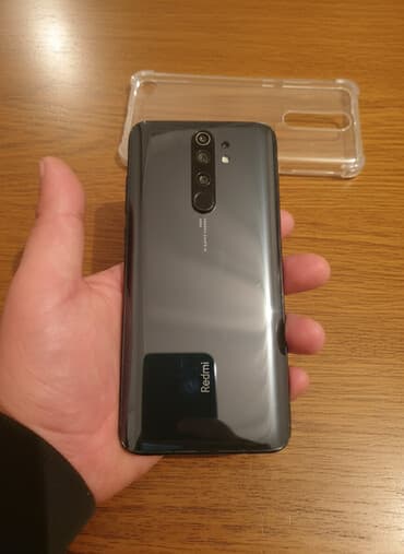 телефоны xiaomi redmi бишкек: Redmi, Redmi Note 8 Pro, Колдонулган, 128 ГБ, түсү - Боз, 2 SIM — 1