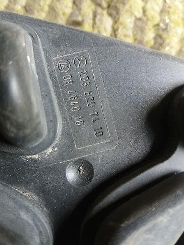 sprinter 4 4: Передняя левая дверная ручка Дверная ручка Mercedes-Benz Б/у, Оригинал — 2