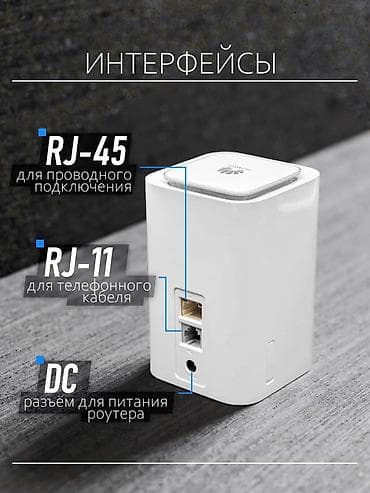Модемдер жана тармак жабдуулары: Huawei LTE Cube E5180 (4G+) 📶 Надежный 4G LTE Wi-Fi роутер с — 5