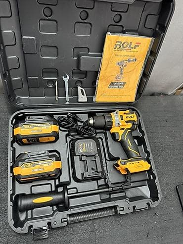 gp pointer: Аккумуляторная ударная дрель‑шуруповерт ROLF TOP‑5048 в кейсе — 2